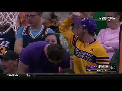 Jordan Clarkson dunks on Dante Exum