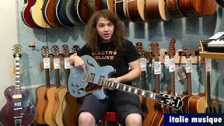 Video thumbnail for TEST Ibanez AS83 Steel Blue ITALIE MUSIQUE by Paul Iron