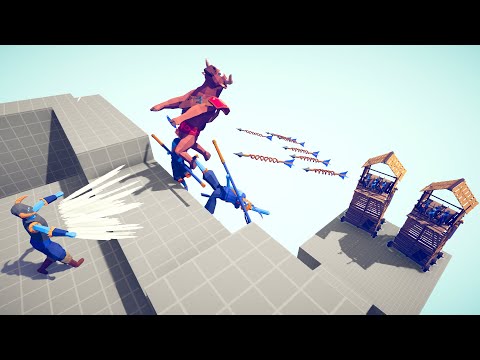 2 TOWER and SHOUTER + 2 MONKEY KING vs EVERY UNITS 🗼🐵🗼 | Totally Accurate Battle Simulator TABS