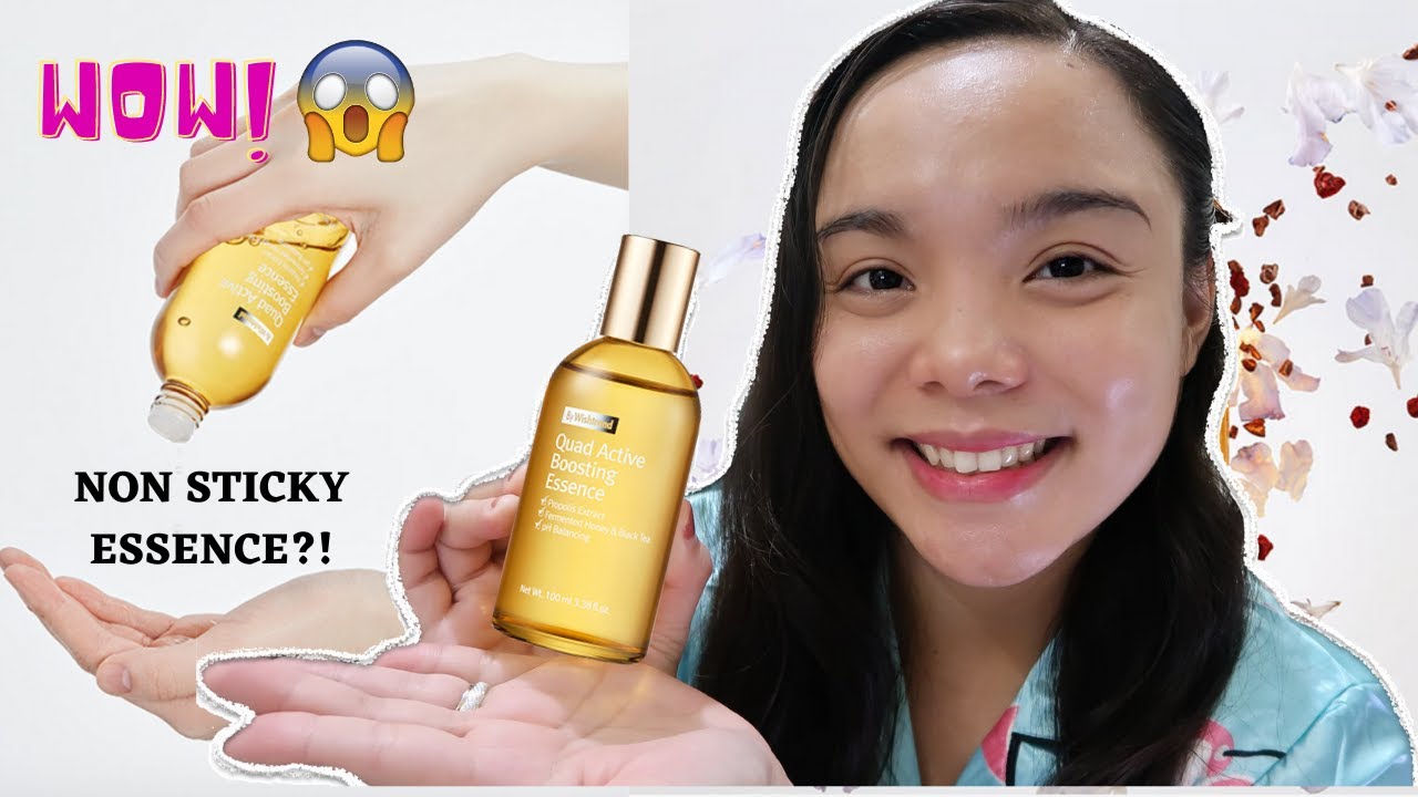 NON STICKY ESSENCE PERFECT FOR PINAS WEATHER!😮 | By Wishtrend Quad Active Boosting Essence