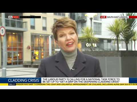 End Our Cladding Scandal - Opposition Day Debate - Sky News - 1/2/21