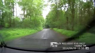 preview picture of video 'Sieraków to Międzychód driving the long way 2014 [1v3]'