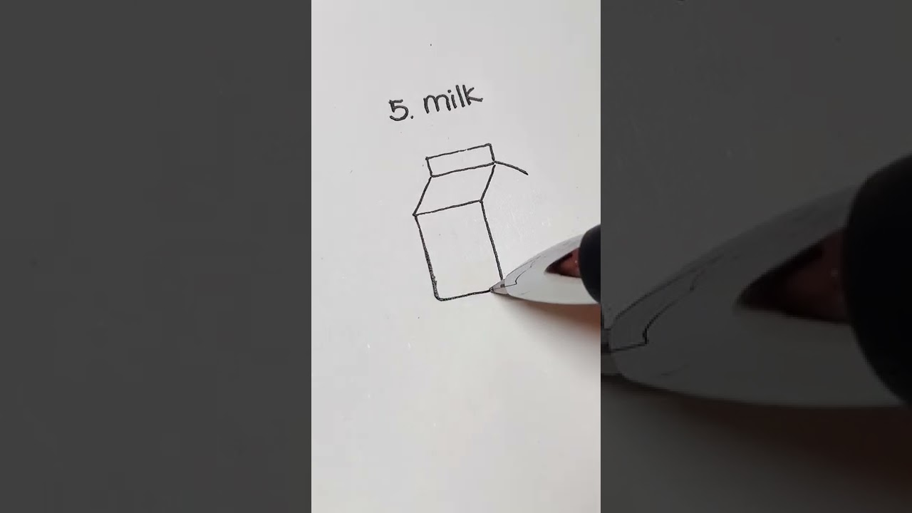 🧡 Milk. #doodle #doodles #drawings #fyp #foryou #foryoupage #sketch #fangyingart #bulletjournal