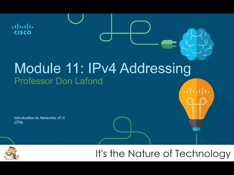NetAcad ITN Module 11 - IPv4 Addressing (Intro) PowerPoint Presentation