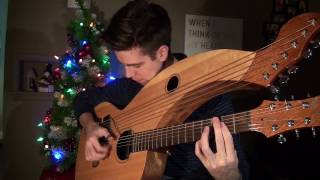 Jingle Bell Rock &amp; Winter Wonderland - Harp Guitar Cover - Jamie Dupuis