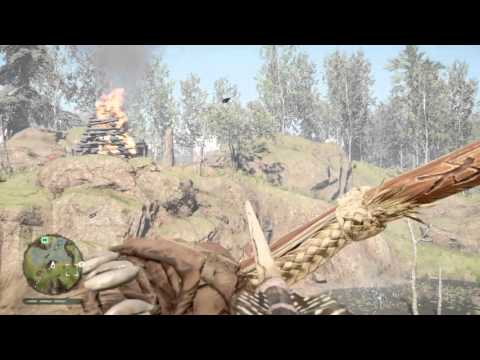 Far Cry Primal riding a sabertooth