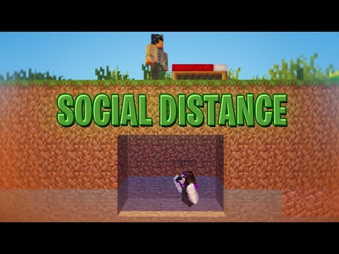 Social distancing in MINECRAFT!