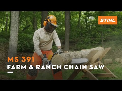 Stihl MS 391 25 in. in Valdosta, Georgia - Video 1