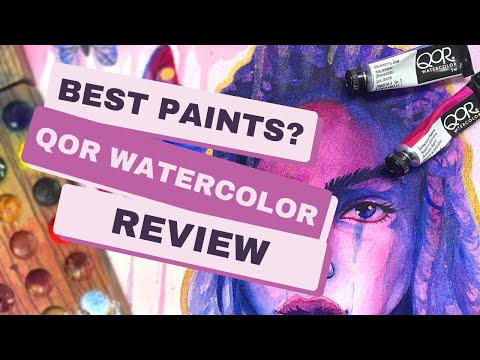 The BEST Watercolor Paints!? QOR Watercolor Review