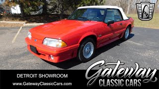 Video Thumbnail for 1989 Ford Mustang GT