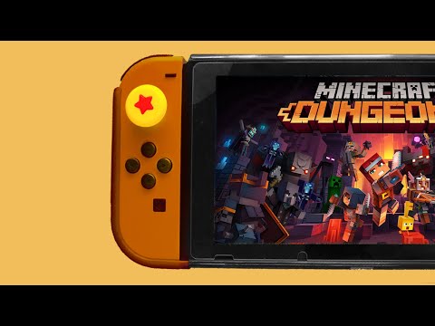Froz3n - Let's try MINECRAFT DUNGEONS on Nintendo Switch!