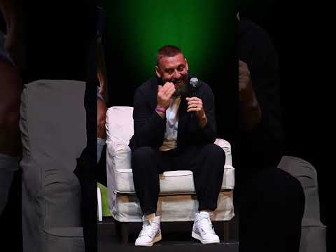 DDR E CASSANO NELLO SPOGLIATOIO ⚠️ #vivaeltour #sanremo #derossi #cassano #roma #adani #ventola