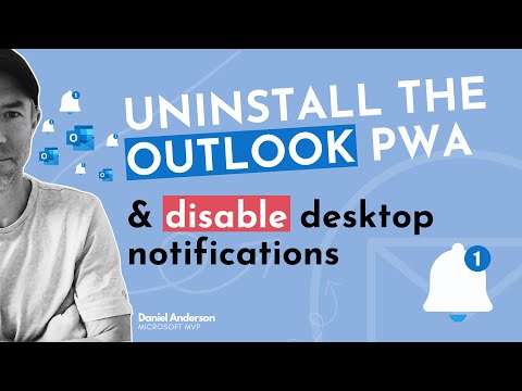 How to uninstall the Outlook PWA and disable desktop notifications How to uninstall the Outlook PWA and disable desktop notifications
