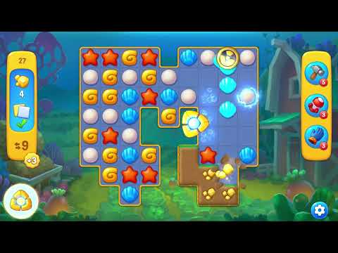Fishdom Gameplay - Level 27