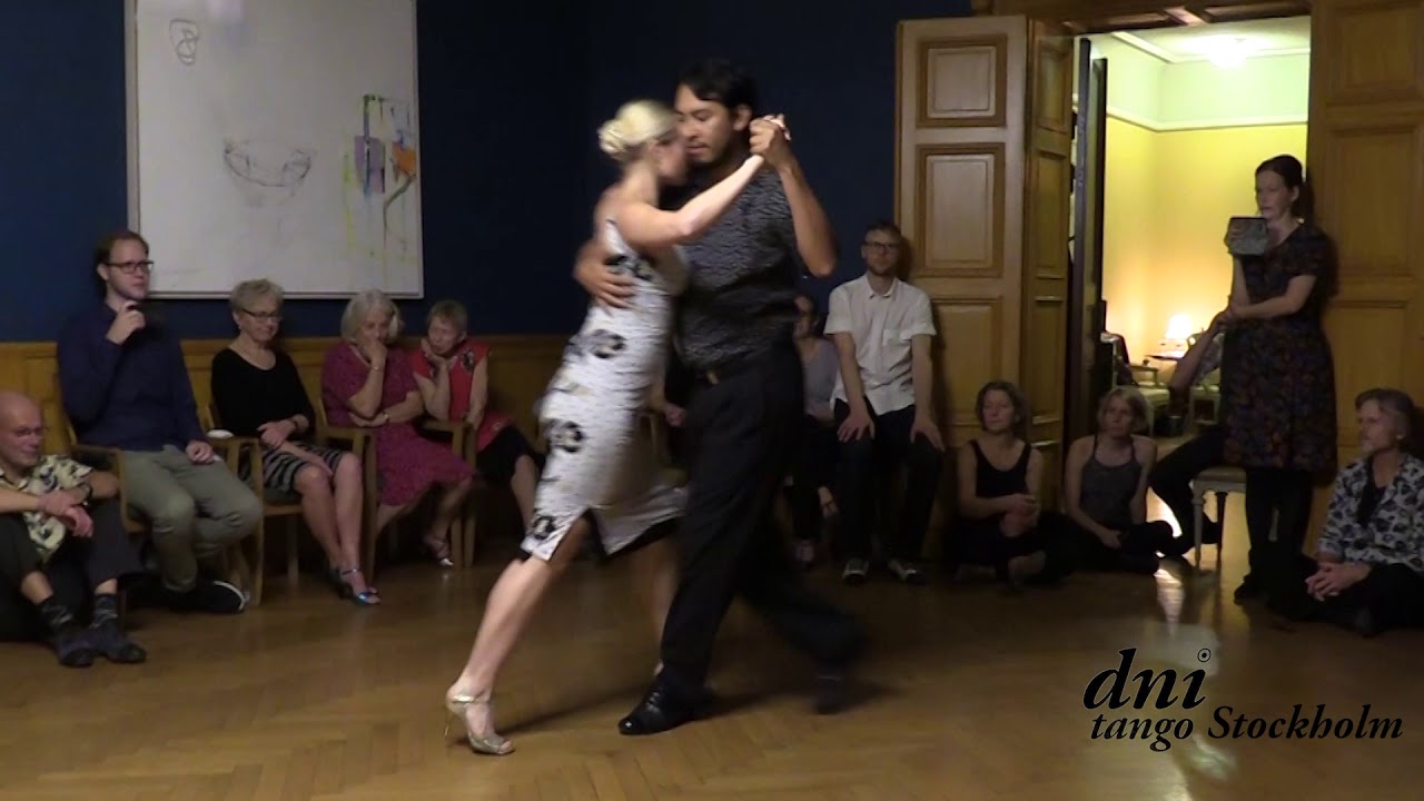 Sara Westin and Juan Pablo Canavire, show in Östersund 1/4