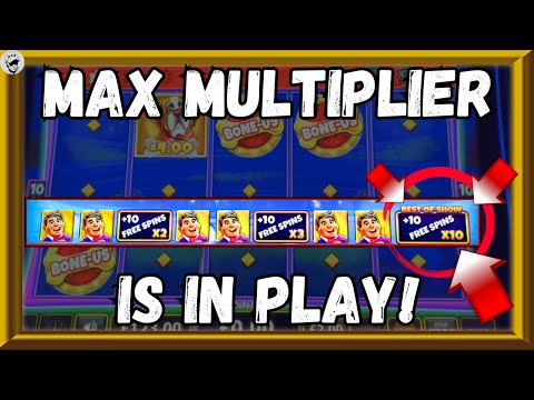 BURN EM' UP 7S SESH & MAX MULTIPLIER On Perfect Prize Pooch!