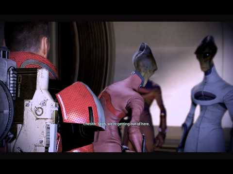 "Mass Effect 2", HD walkthrough on Insanity, Part 18 - Dossier: The Assassin, 2/2