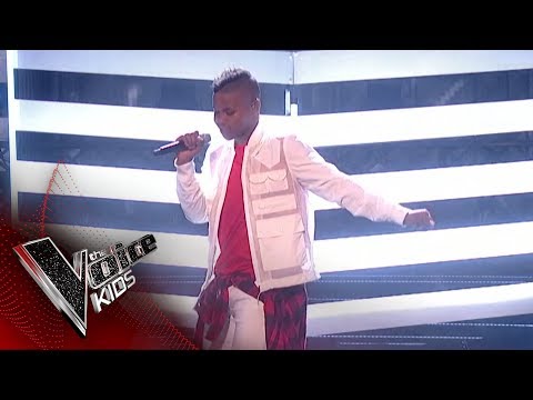 Donel Mangena Performs ‘Bang Like A Drum’: The Final | The Voice Kids UK 2018