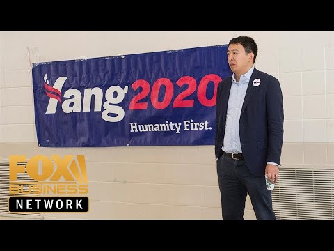 Andrew Yang call for universal basic income gains momentum