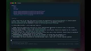 Short Demo of my Pi Todo Extension