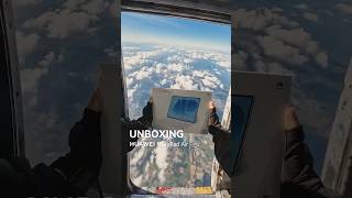 PSA: This unboxing may defy gravity.☁️The new #HUAWEIMatePad Air is so light, it belongs in the air.