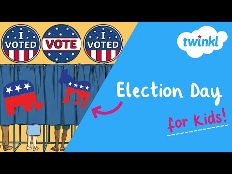 🇺🇸 Election Day for Kids | 4 November | Voting Process | Democracy for Kids | Twinkl USA