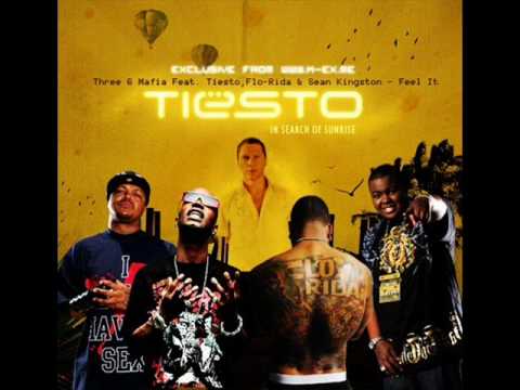 three 6 mafia feat tiesto, sean kingston - flo rida - feel it.wmv