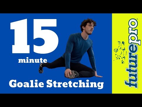 S3:E24 15 MINUTE GOALIE STATIC STRETCHING | FOLLOW ALONG