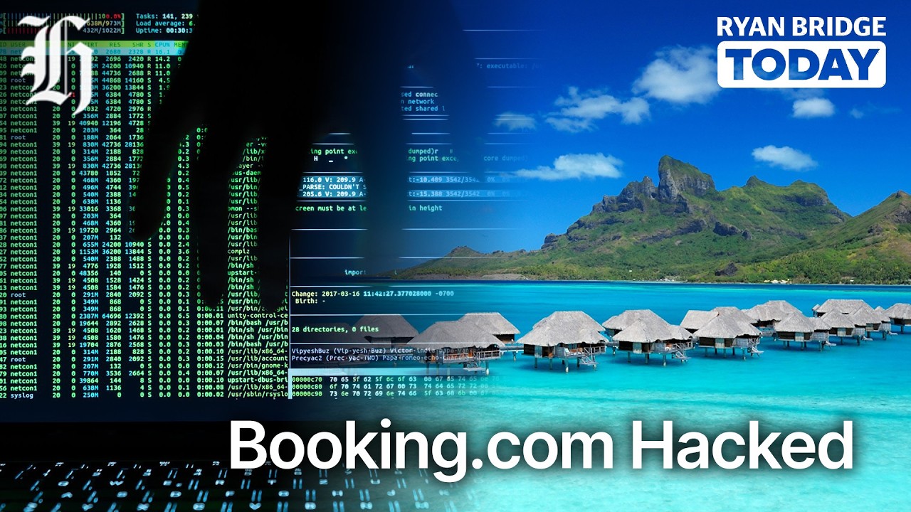 The Booking.com hack: What's going to happen to your data? | Ryan Bridge TODAY