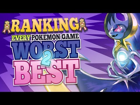 Ranking Every Pokemon Game from Worst to Best