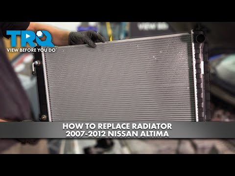 How to Replace Radiator 2007-2012 Nissan Altima
