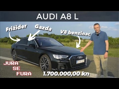 250km/h uz čašu šampanjca - Audi A8 L - Jura se fura
