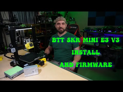 Ender 3 Pro Upgrade: BTT Skr Mini E3 V3 Installation and Basic Firmware