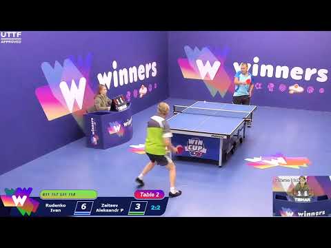 WINners CUP table 2  14.09 Rudenko Ivan - Zaitsev Aleksandr P 12:00