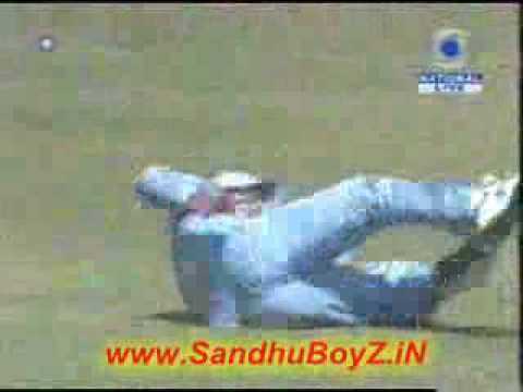 Yuvraj Singh ... Great Catch to dismiss Adam Gilchrist_01  Video  By SandhuBoyz.Com.FLV