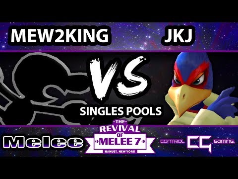 RoM 7 - CT EMP | Mew2King (G&W, Link) Vs. JKJ (Falco) SSBM Pools - Smash Bros. Melee