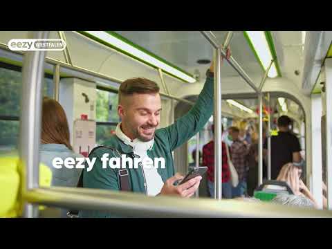 eezy Westfalen: Einsteigen, Einchecken, eezy fahren, Luftlinie zahlen
