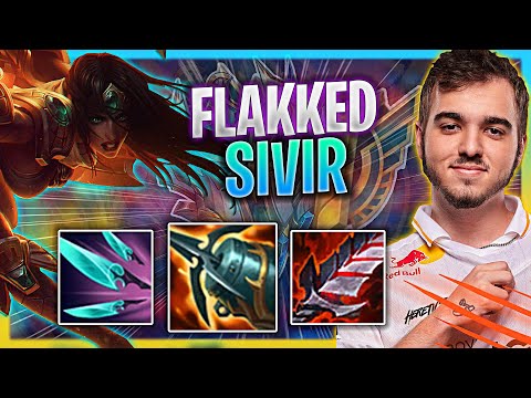 FLAKKED IS SO STRONG WITH SIVIR! | TH Flakked Plays Sivir ADC vs Ziggs!  Season 2023
