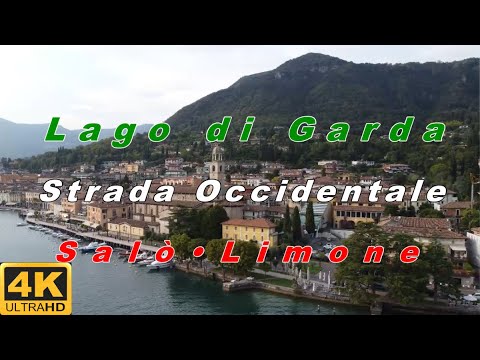 Scenic routes in Italy: Gardesana Occidentale - Limone sul Garda - Pieve - Salò - Lake Garda