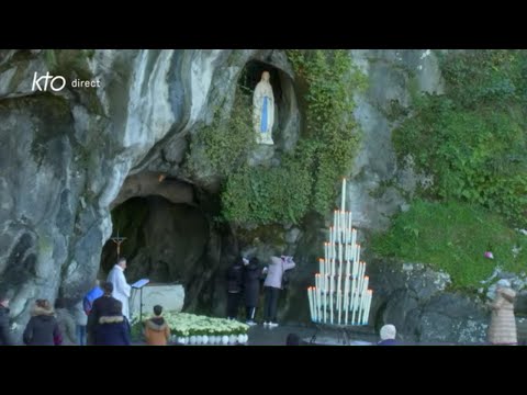 Chapelet du 30 décembre 2023 à Lourdes