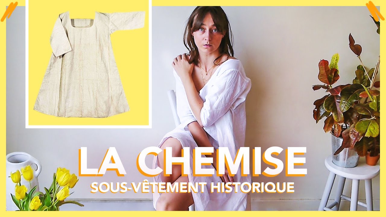 Fabrication d'une chemise et son histoire