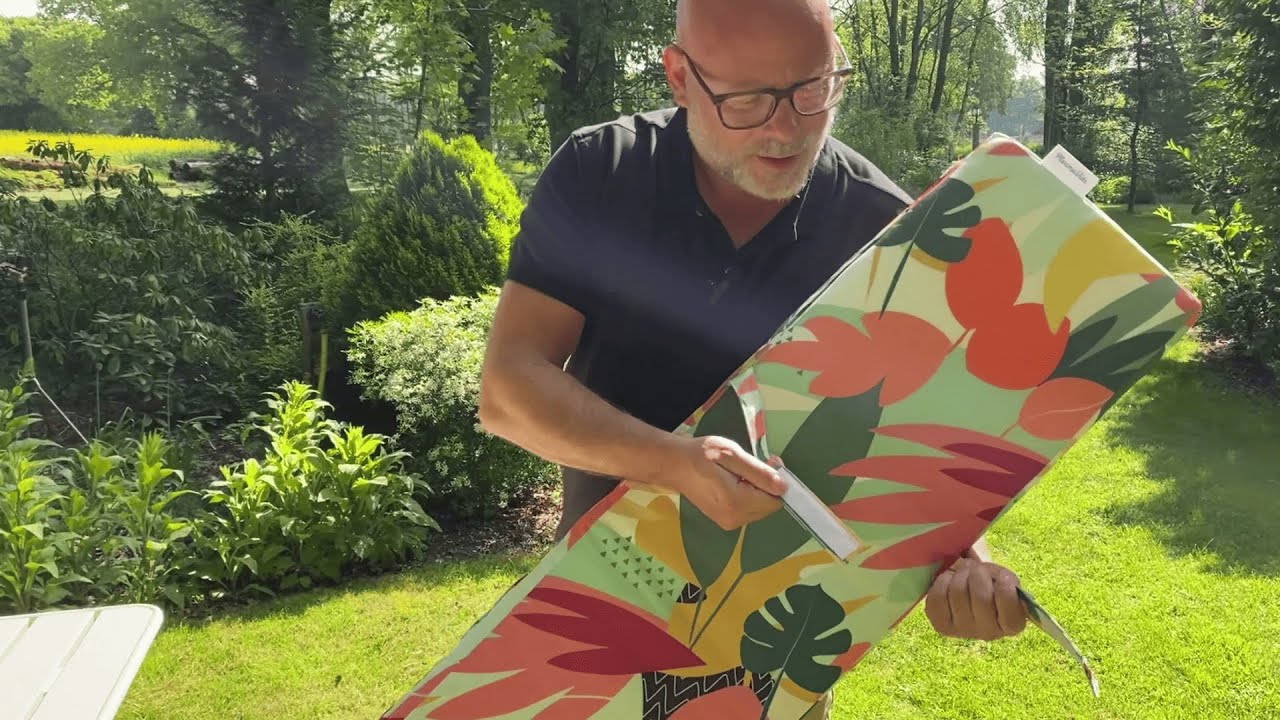 MaximaVida picknicktafel kussen Vaiana 146 x 30 x 4 cm 2 stuks - waterafstotend