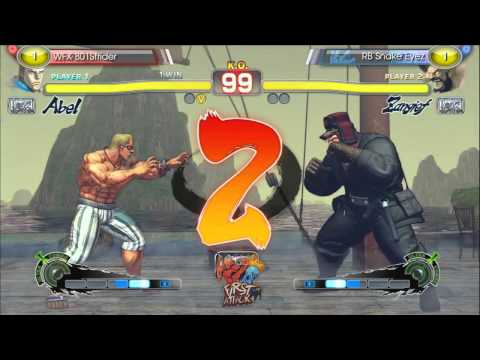 First Attack 2015 Ultra Street Fighter IV Top 8 Match 7