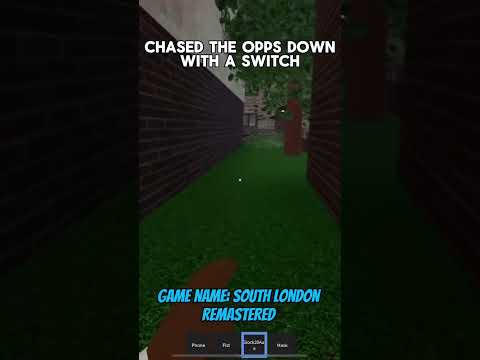 OPPs running from a switch! | South London Remastered Roblox