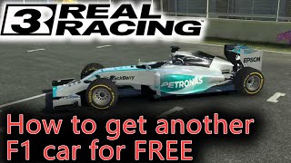 Real Racing 3 - How to get another F1 car for free ?????