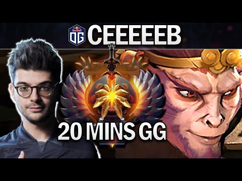OG.CEB MONKEY KING - 20 MINS GG - DOTA 2 7.27 GAMEPLAY