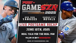 Post-GameSZN: Yankees vs. Royals - RECAP and HIGHLIGHTS 6/10/25