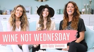 Wine Not Wednesday with Singer Kate Voegele ~ How To Stay Healthy On The Road!