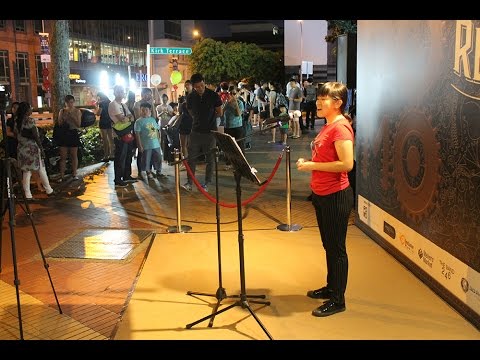 Somebody, Somewhere - Wei Qi's Broadway Performance at Arts Busk 2016