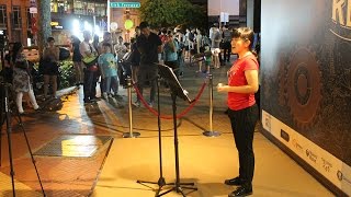 Somebody, Somewhere - Wei Qi's Broadway Performance at Arts Busk 2016